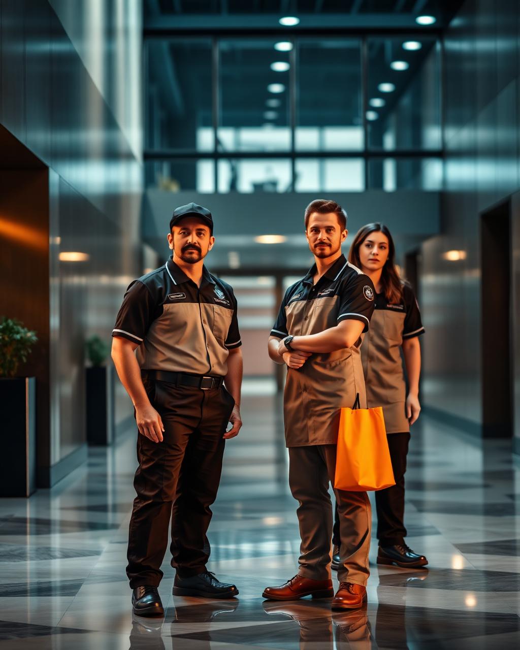 SparkEdge professional cleaning team at work